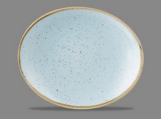Stonecast ovaal bord 19.2cm