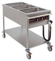 1921.3513 Max Pro gastronorm bain marie wagen. type GN 3 x 1/1.