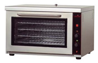 1680.0173 Caterchef Heteluchtovens 1/1 gastroNorm & BakeryNorm 60 x 40 met RVS ovenruimte en vochtinjectie