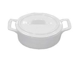 Cassolette met deksel ovaal 105x70mm-100ml per 3st. 1124352