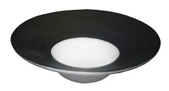 Gourmet Diep bord Ø100mm zwart 16016302