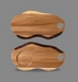 houten serveer plank